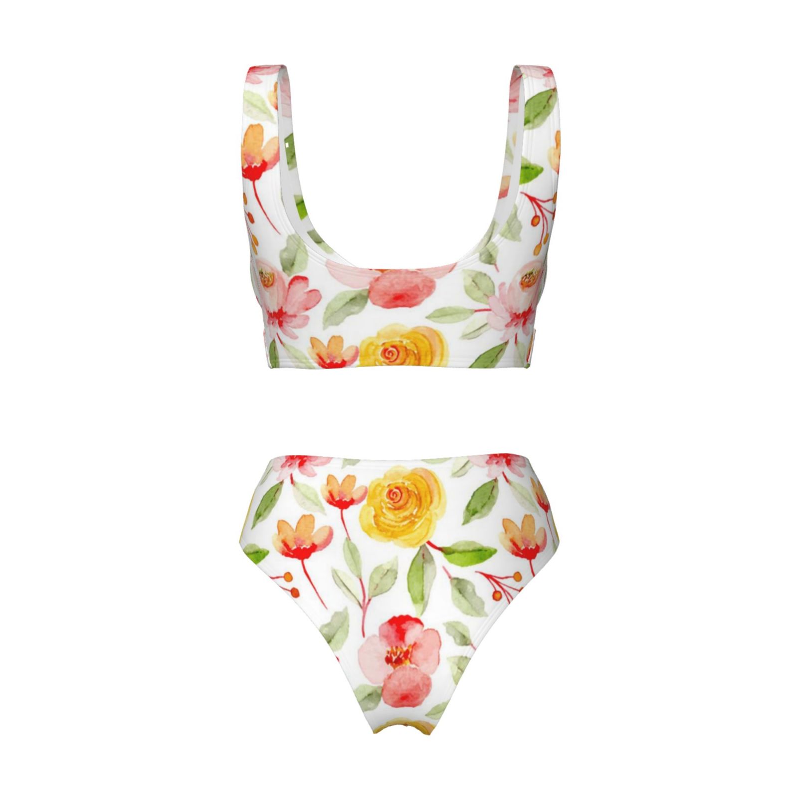 Women's two-piece cross bikini