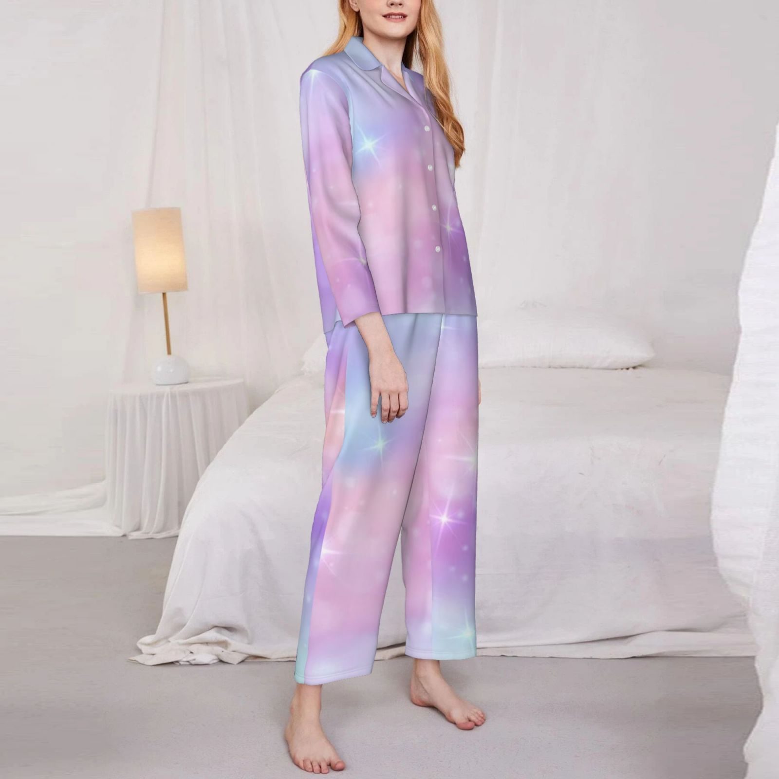 Women's Long-Sleeved Pajama Set