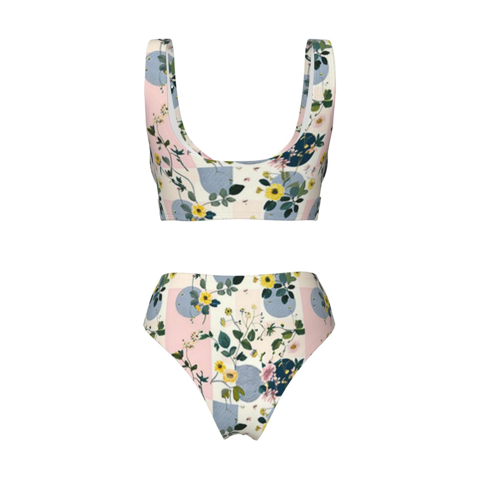 Women's two-piece cross bikini