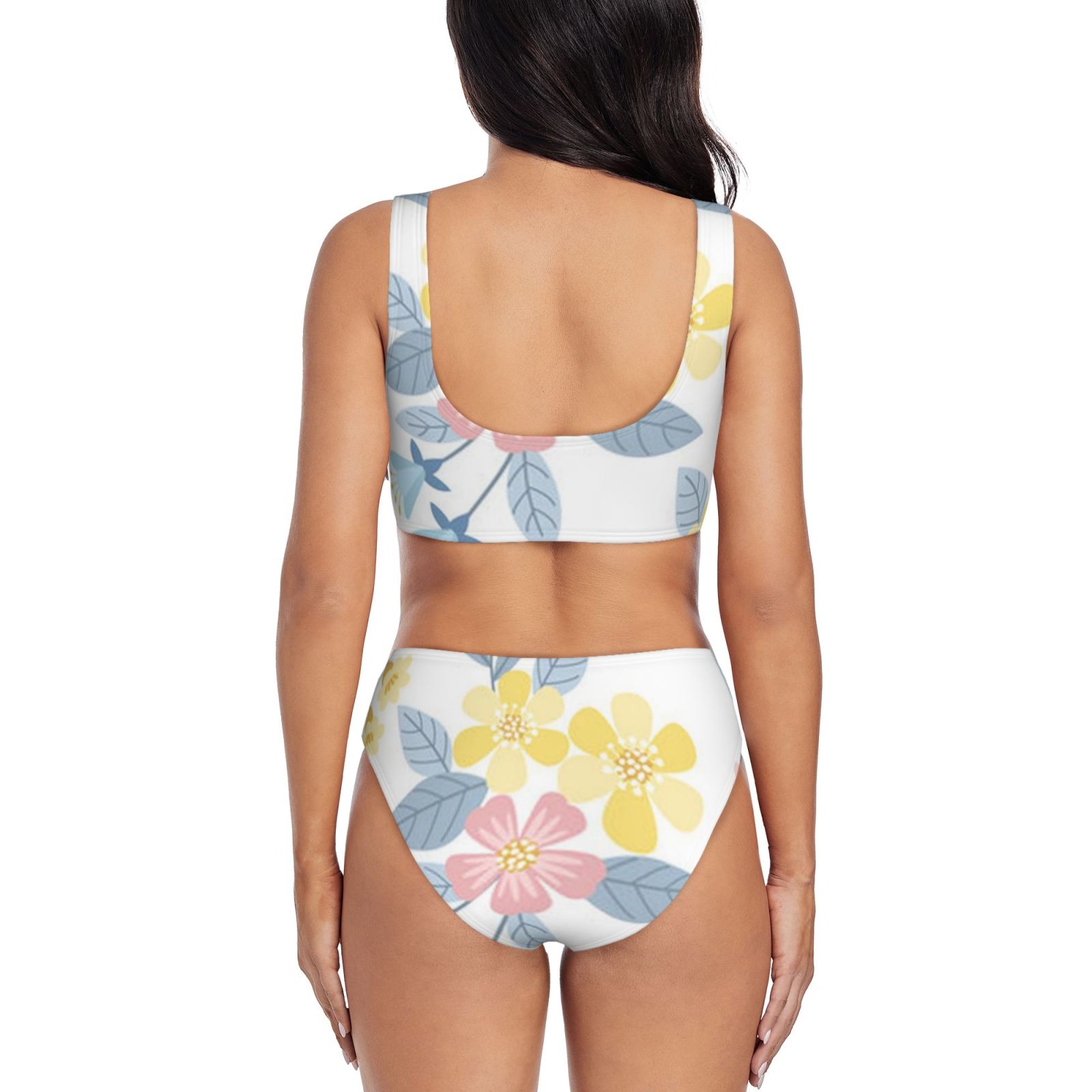 Women's two-piece cross bikini