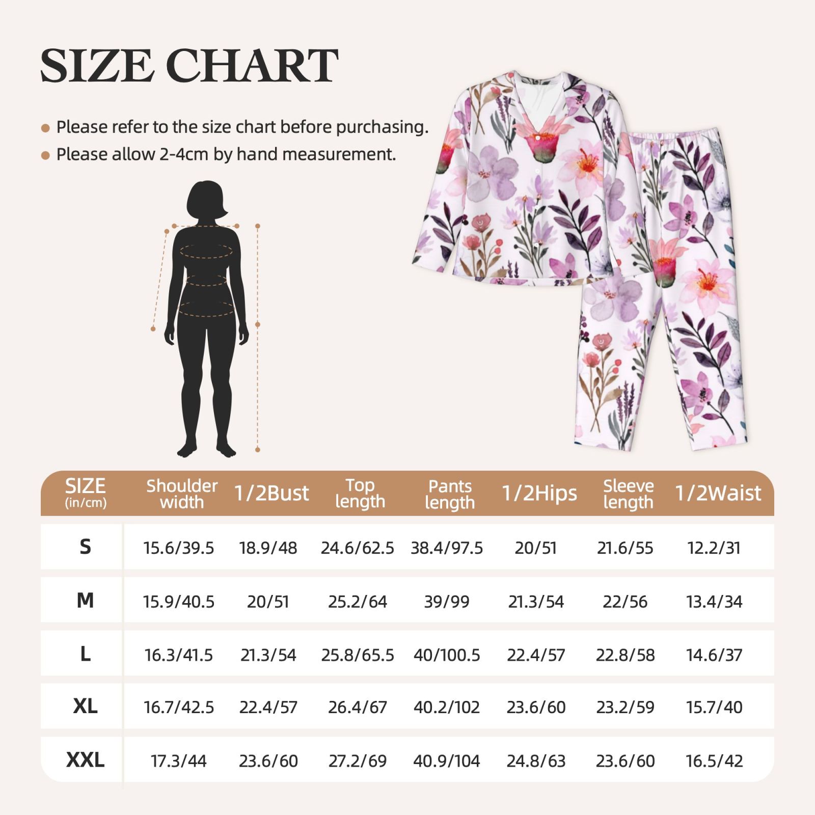 Women's Long-Sleeved Pajama Set