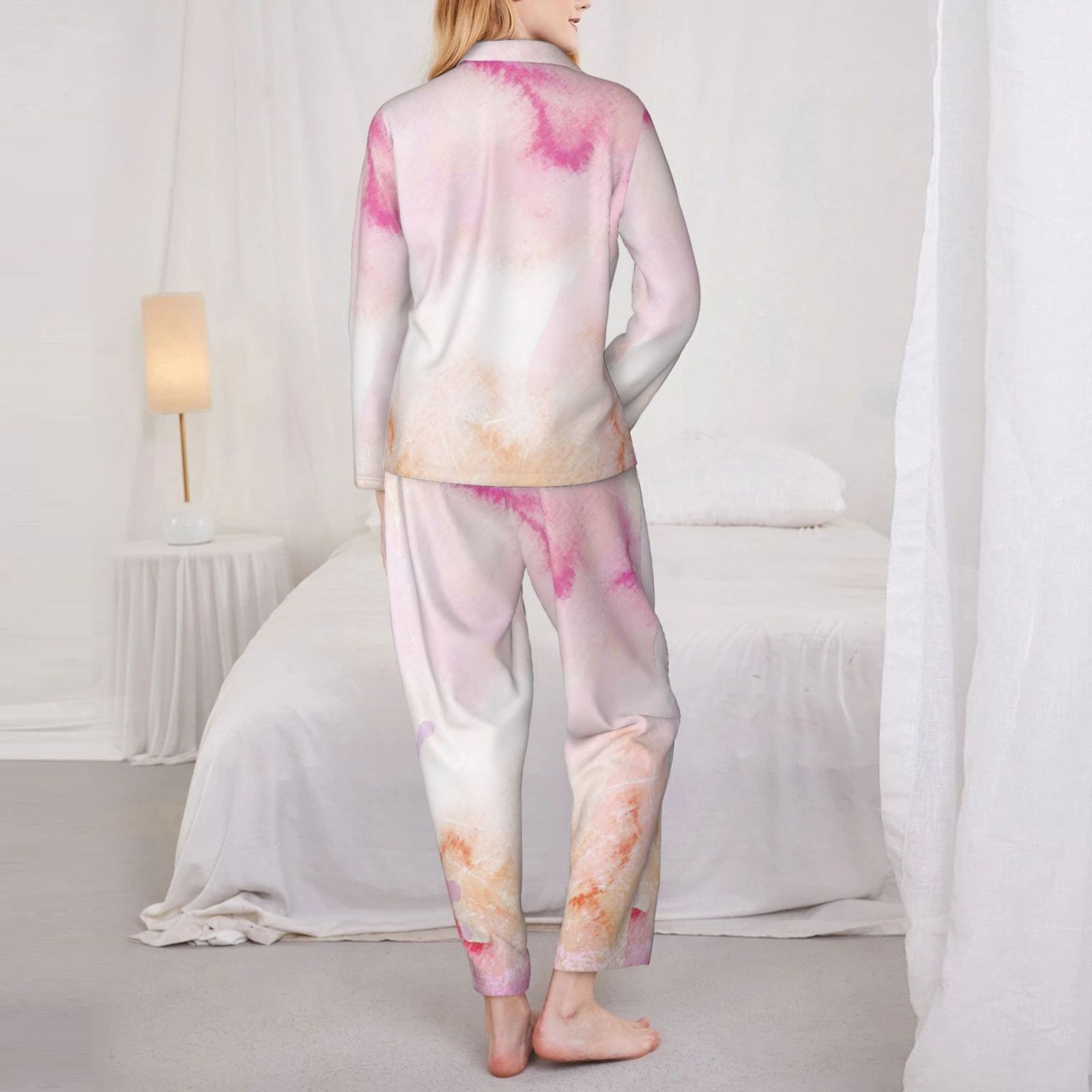 Women's Long-Sleeved Pajama Set