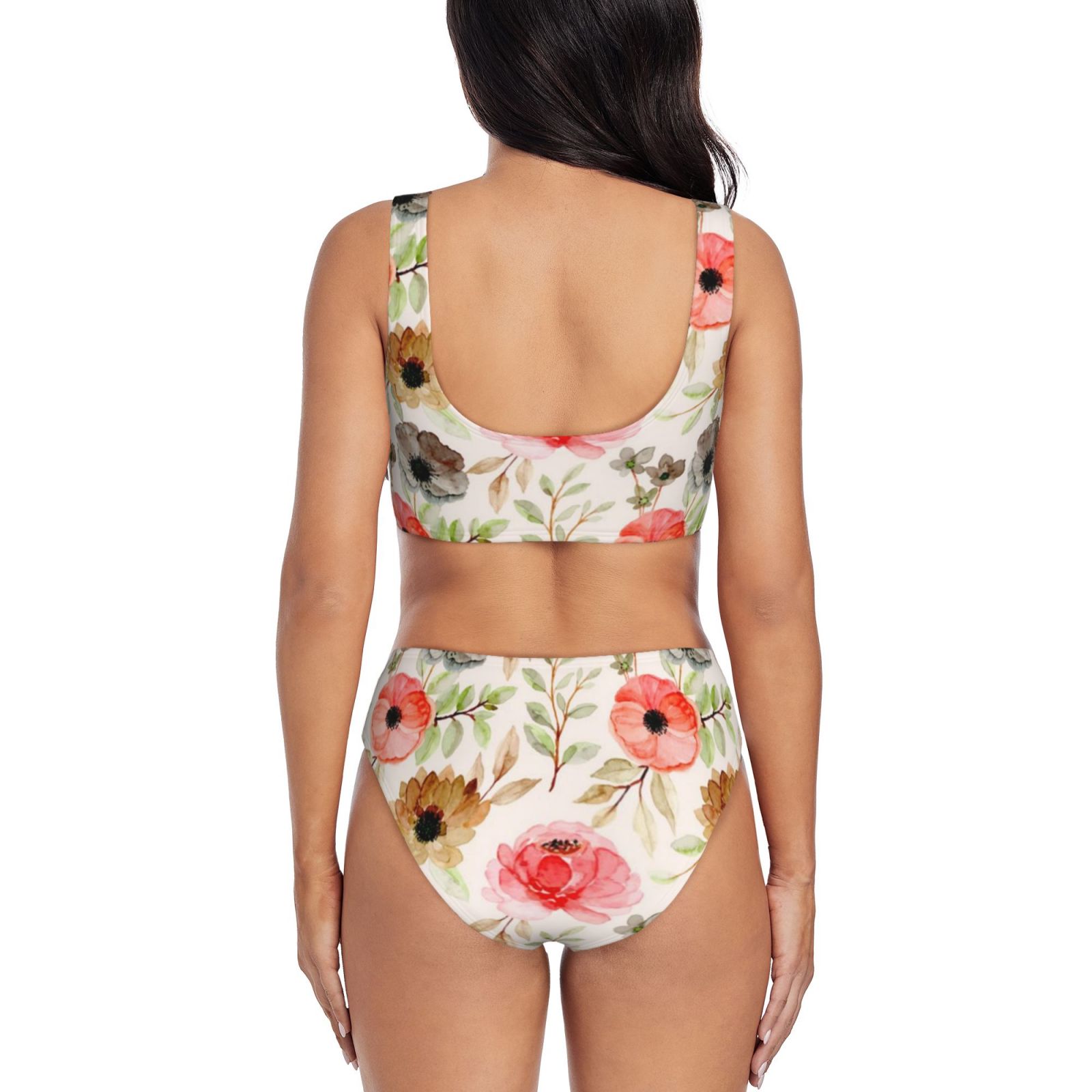 Women's two-piece cross bikini