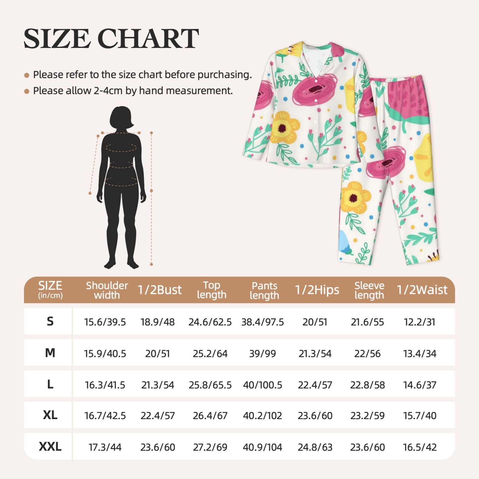Women's Long-Sleeved Pajama Set