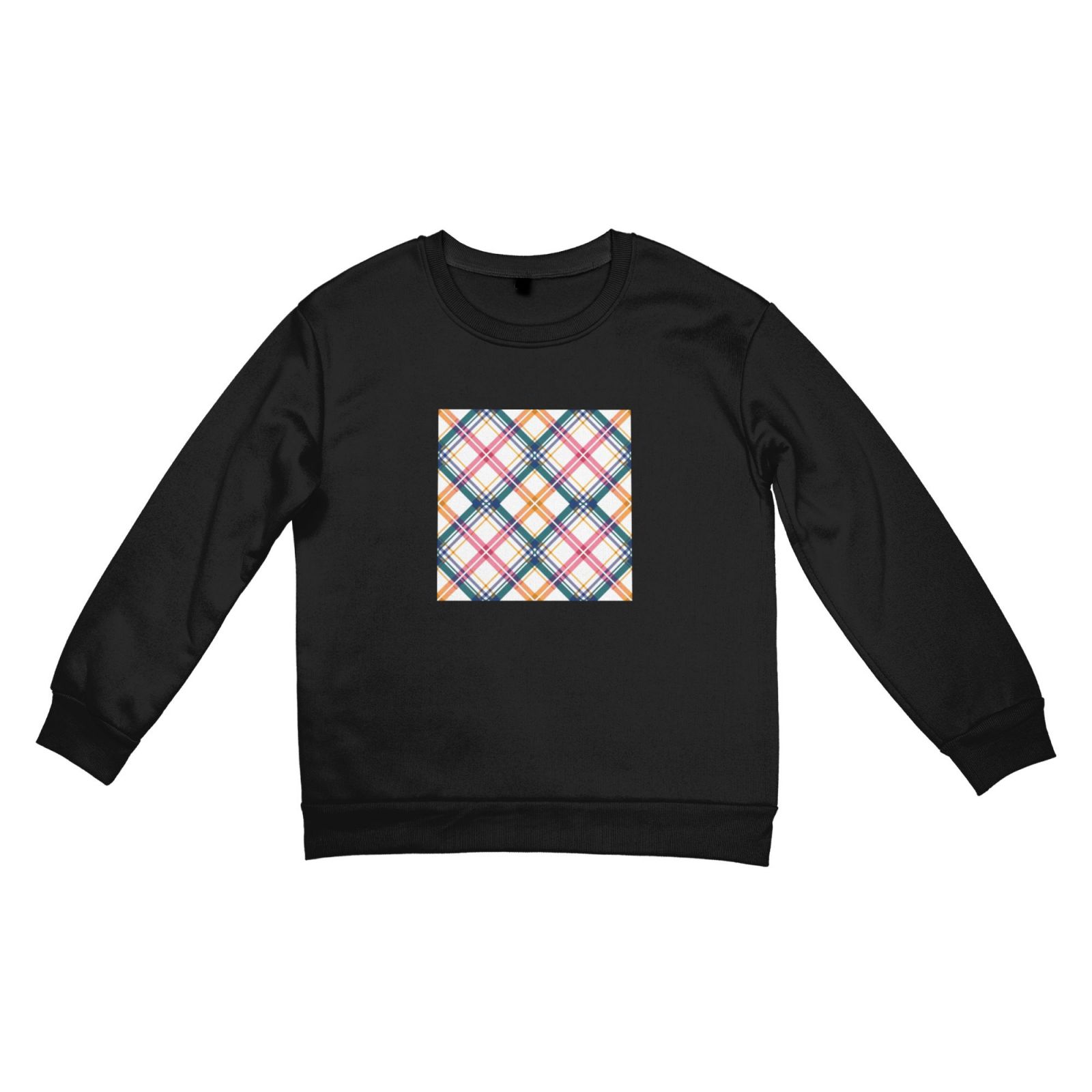 Women's fleece-lined crew neck sweatshirt