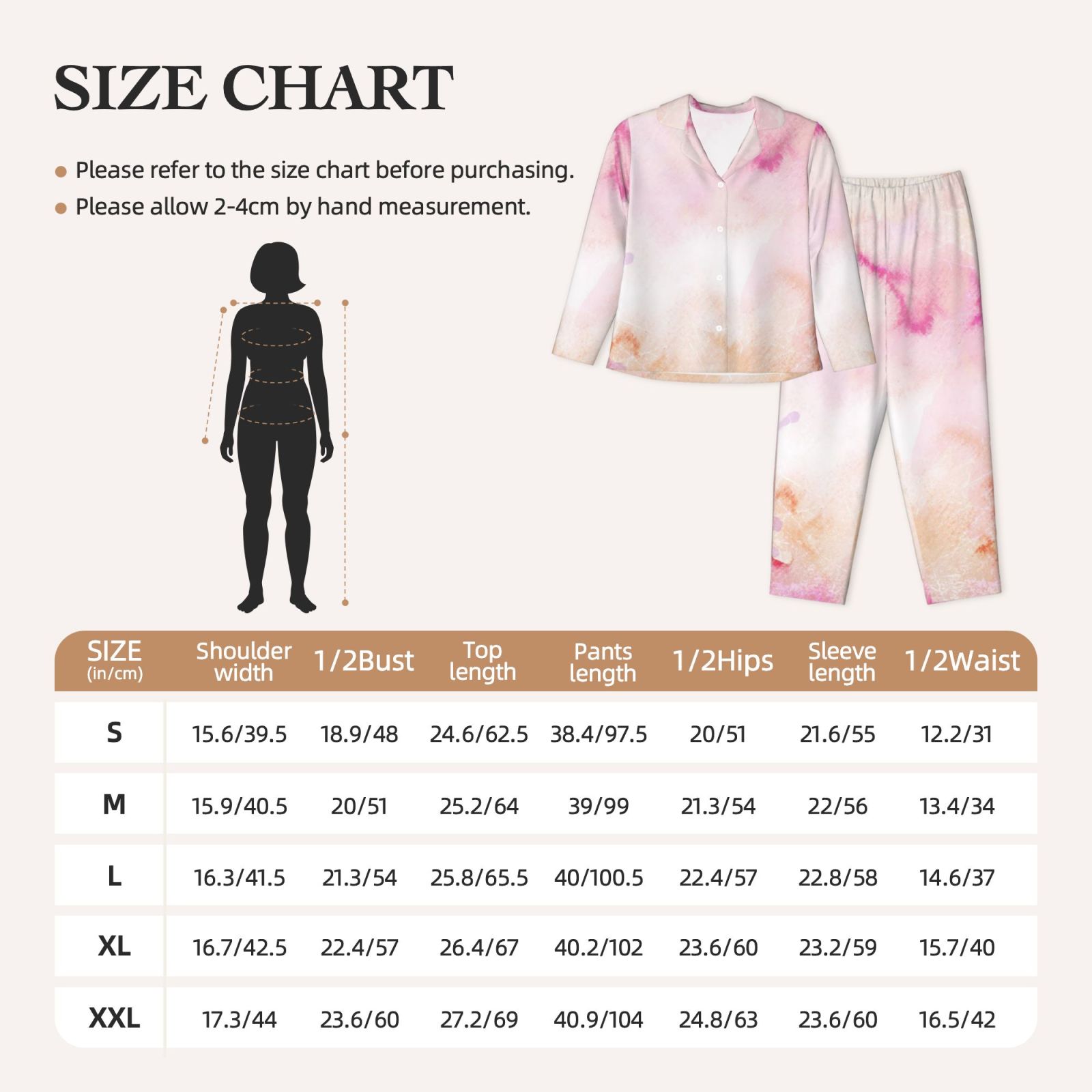 Women's Long-Sleeved Pajama Set