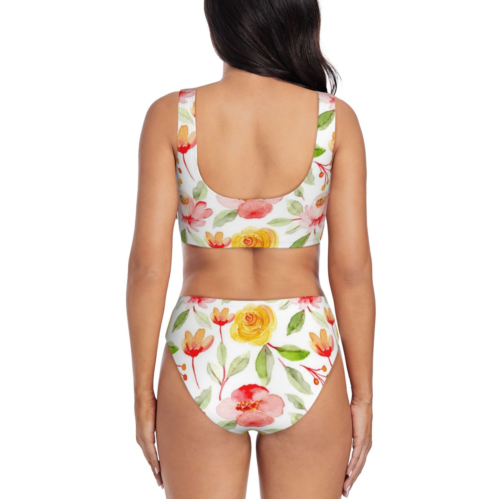 Women's two-piece cross bikini