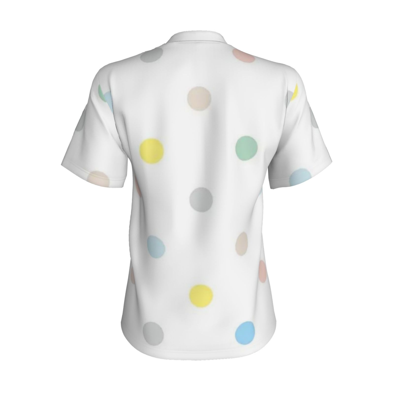 Women's V-neck short-sleeved full-length T-shirt