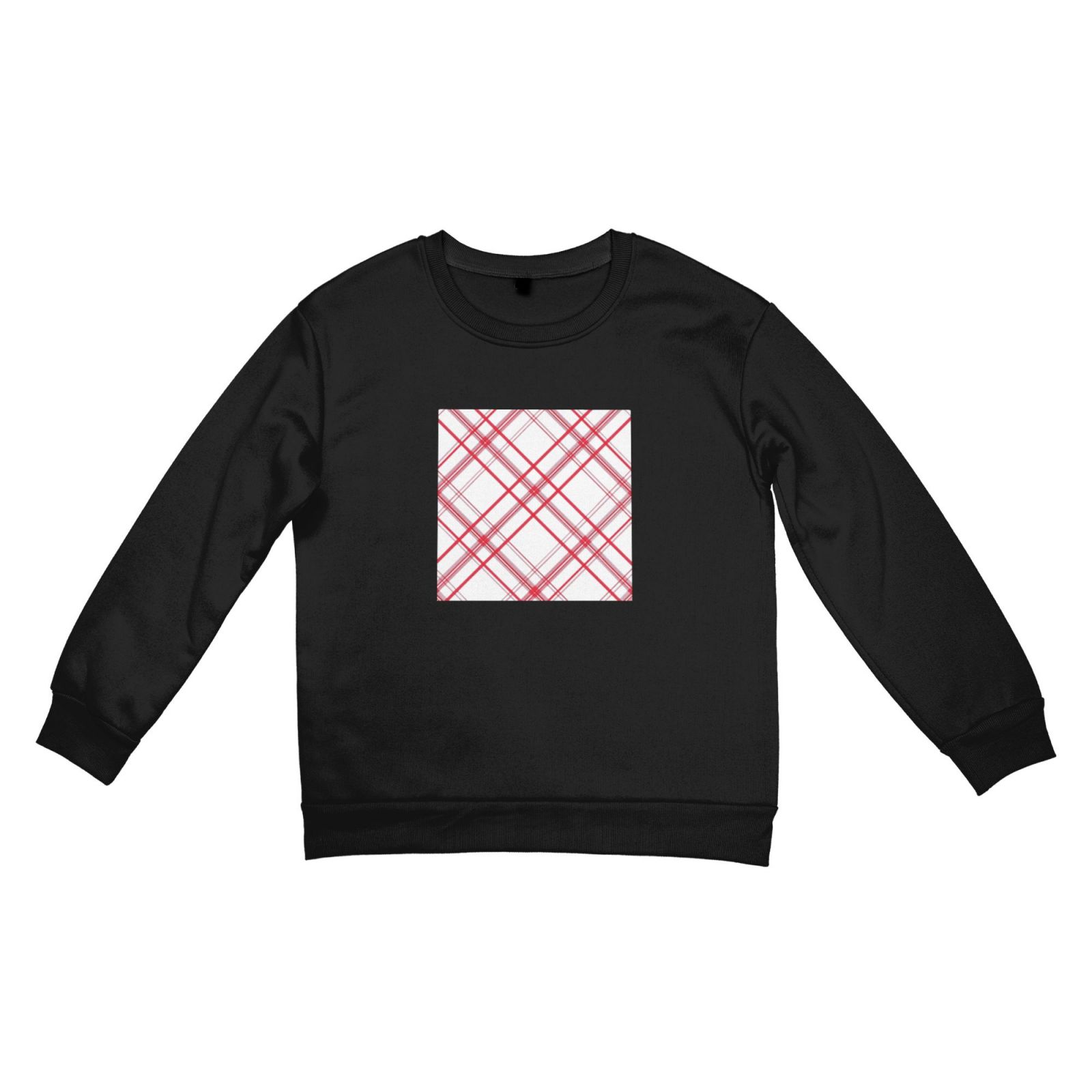 Women's fleece-lined crew neck sweatshirt