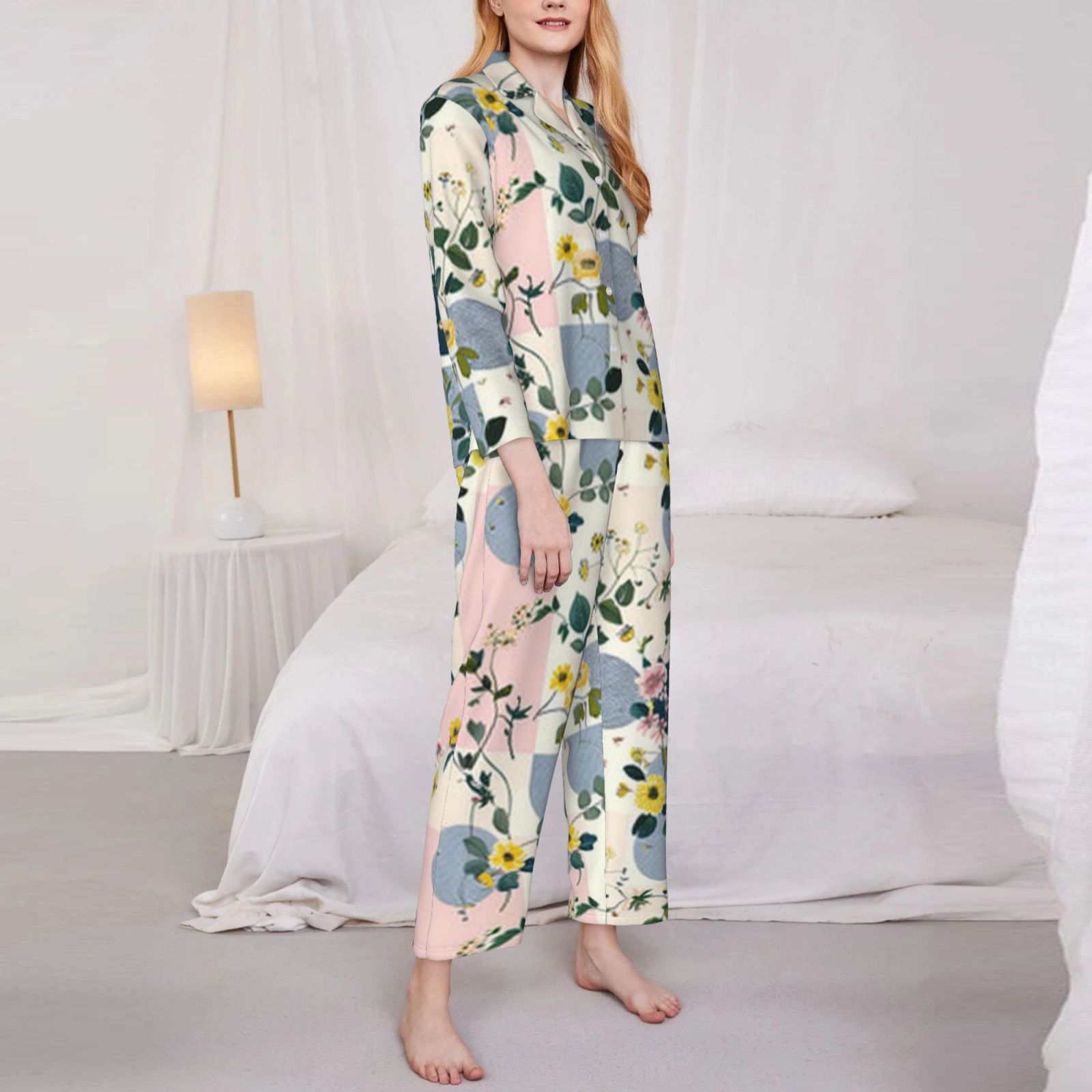 Women's Long-Sleeved Pajama Set