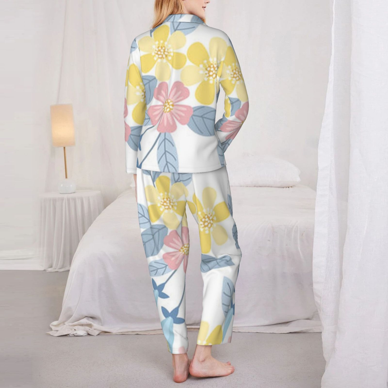 Women's Long-Sleeved Pajama Set
