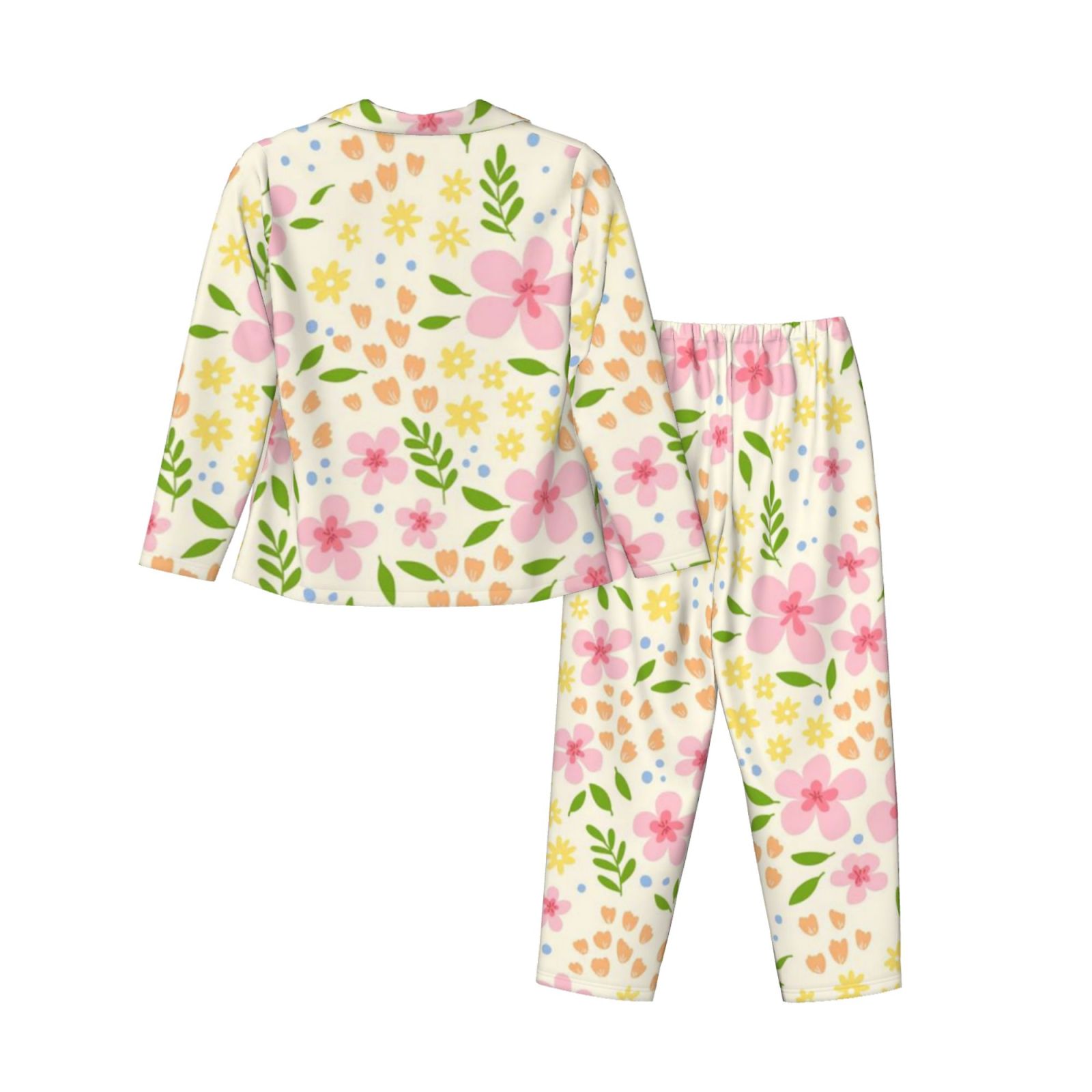 Women's Long-Sleeved Pajama Set
