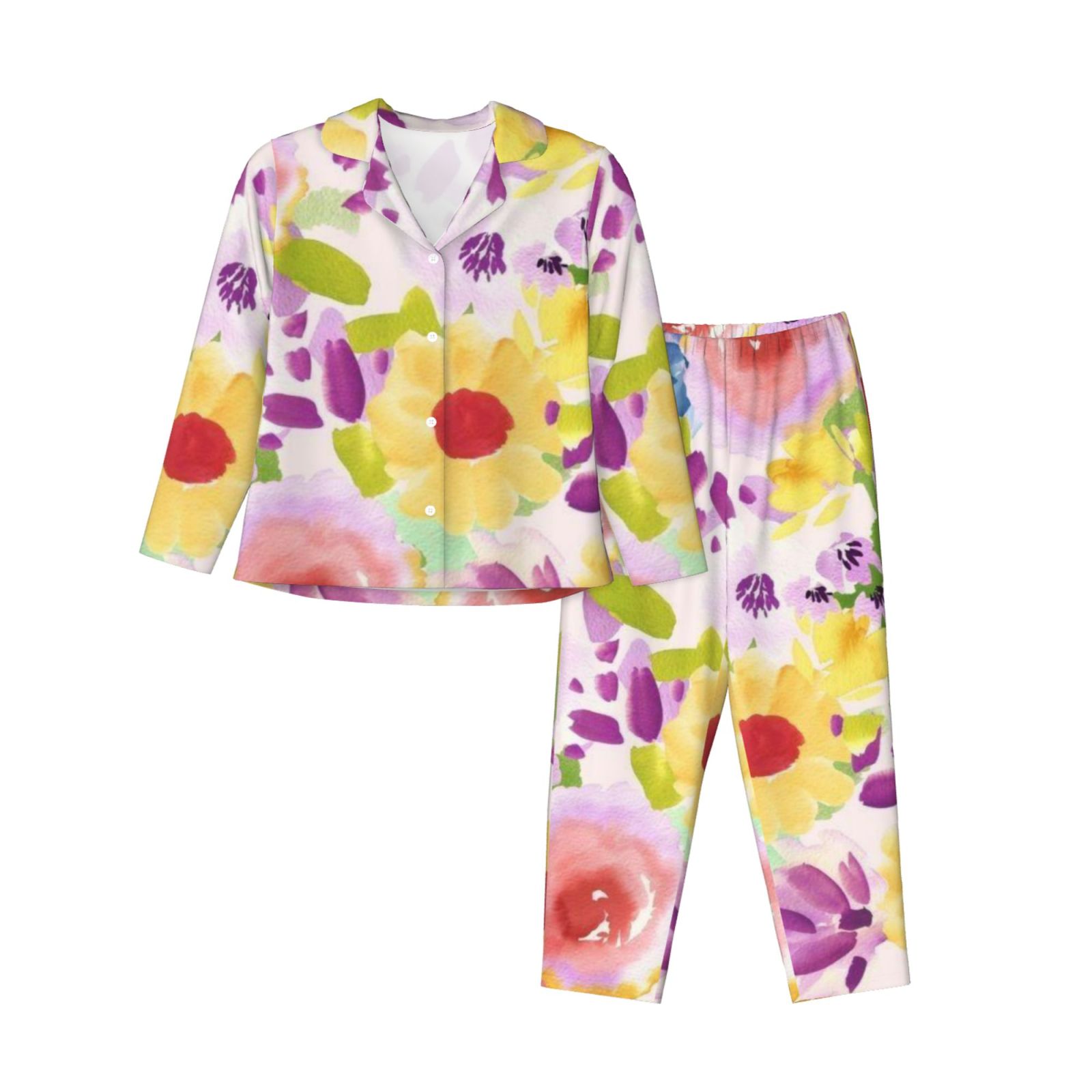 Women's Long-Sleeved Pajama Set