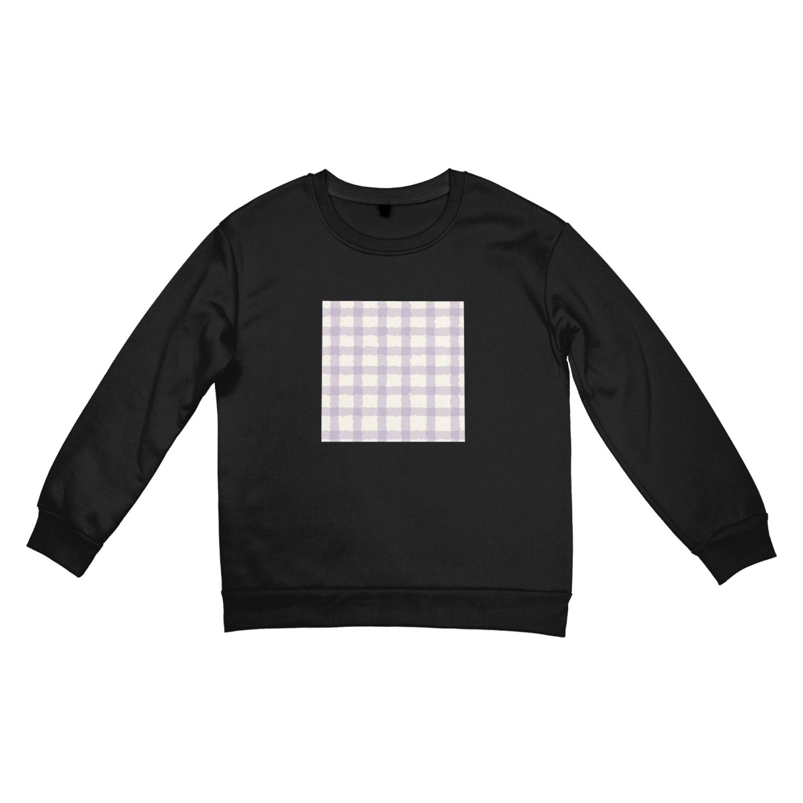 Women's fleece-lined crew neck sweatshirt