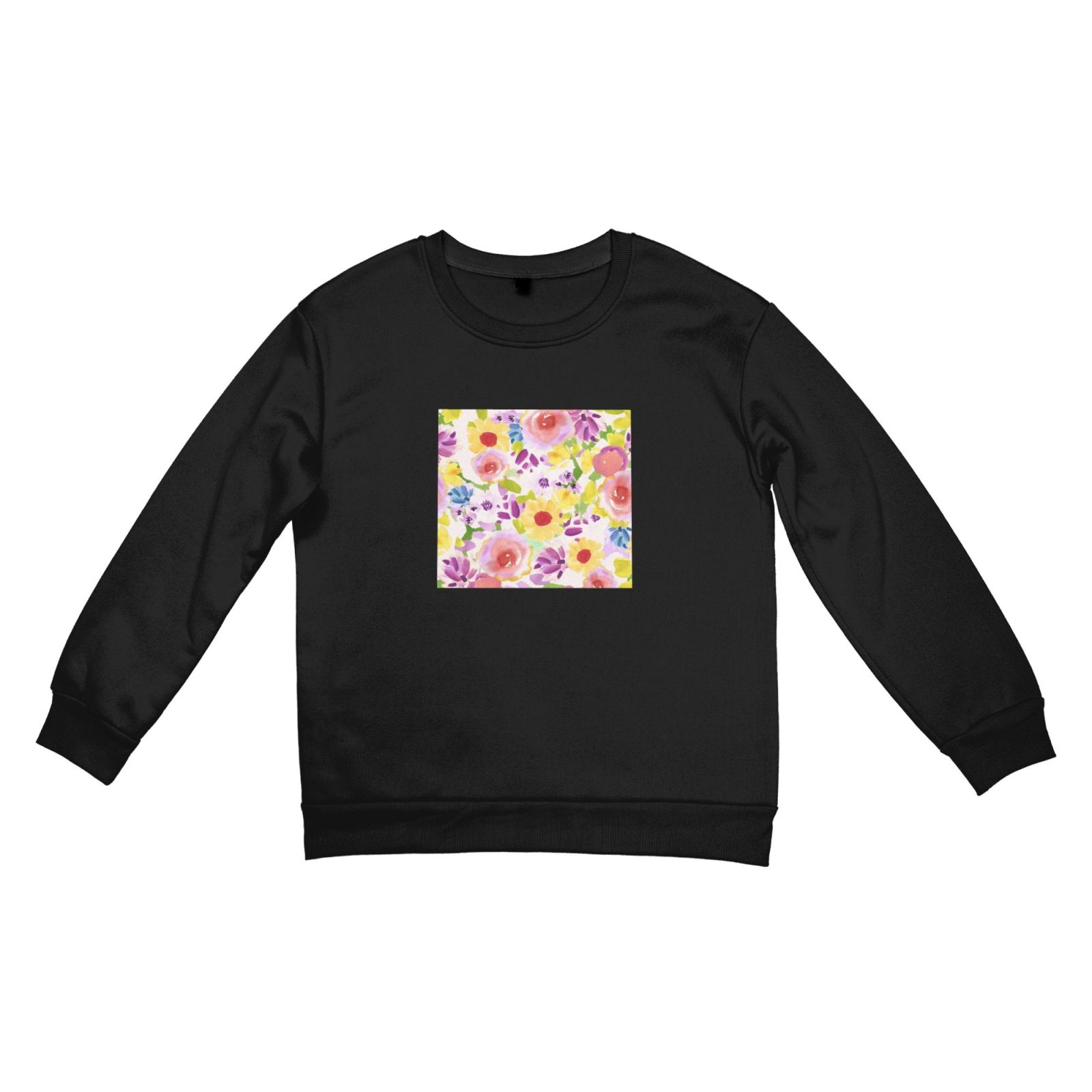 Women's fleece-lined crew neck sweatshirt