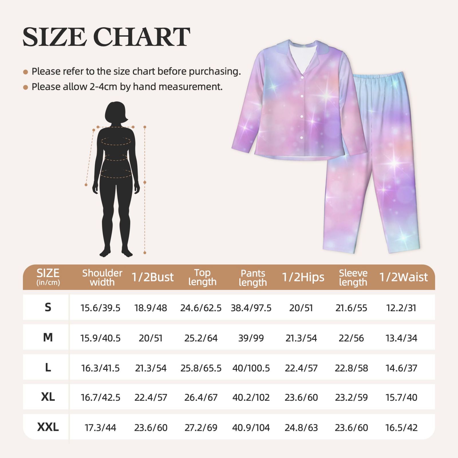 Women's Long-Sleeved Pajama Set