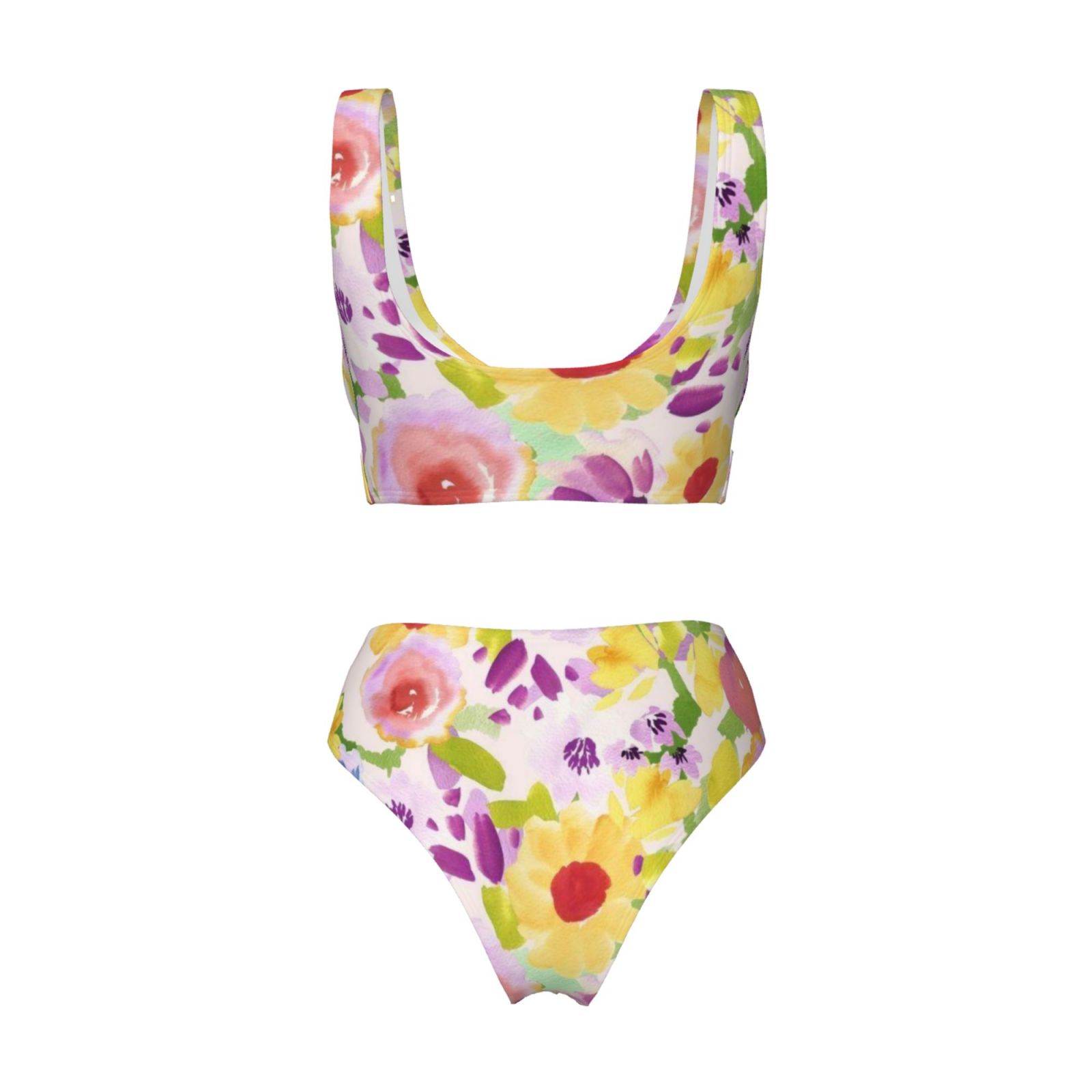 Women's two-piece cross bikini