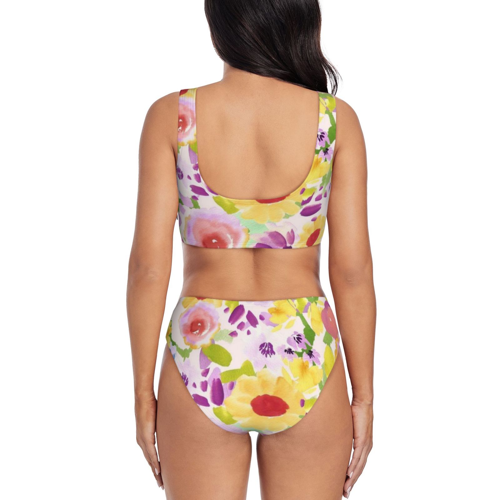 Women's two-piece cross bikini