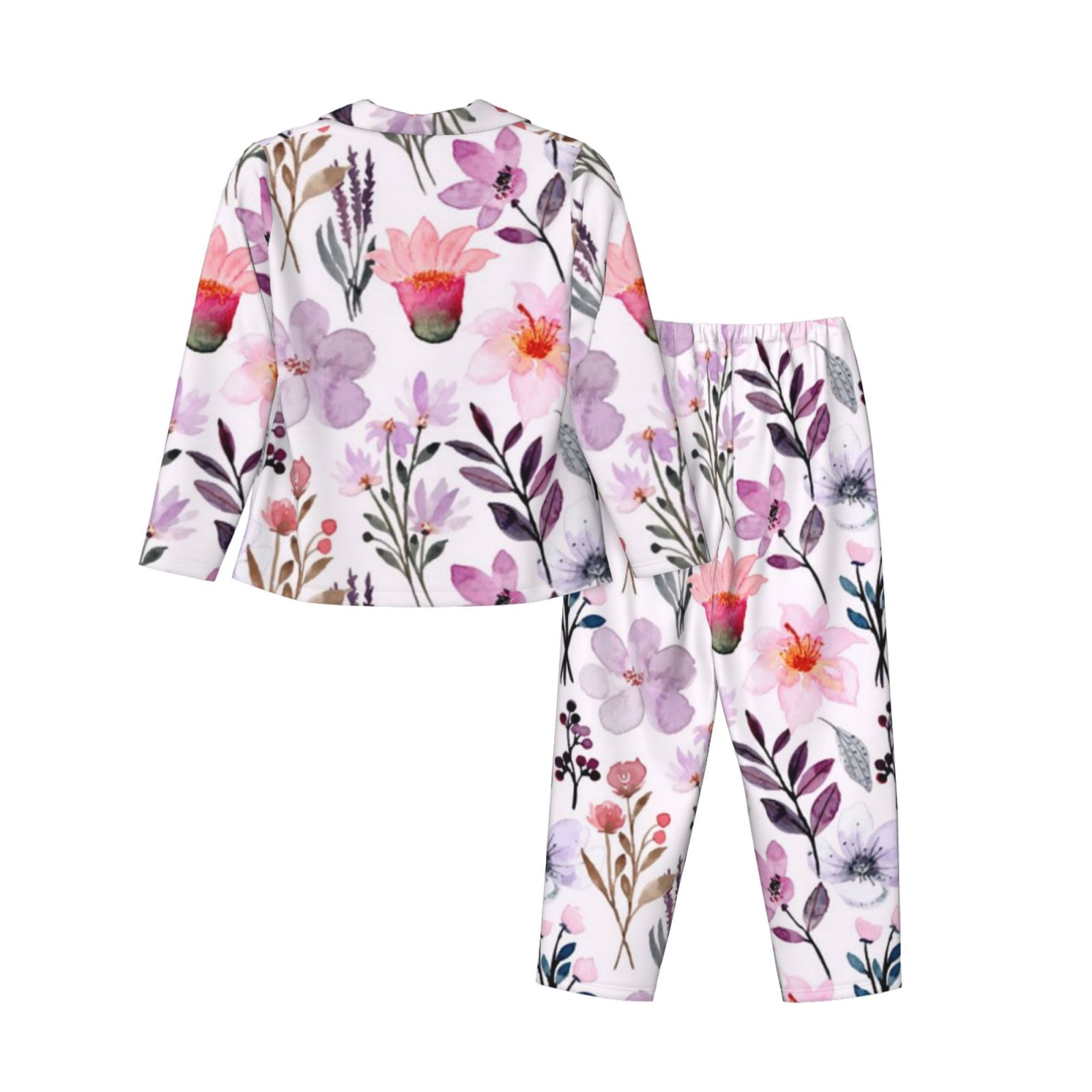 Women's Long-Sleeved Pajama Set