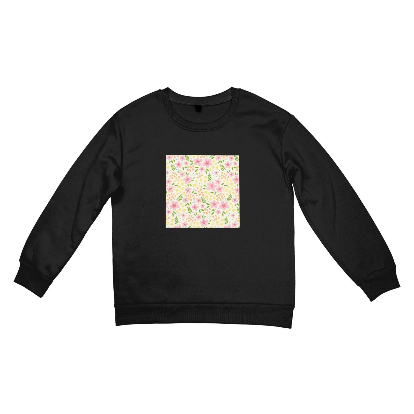 Women's fleece-lined crew neck sweatshirt