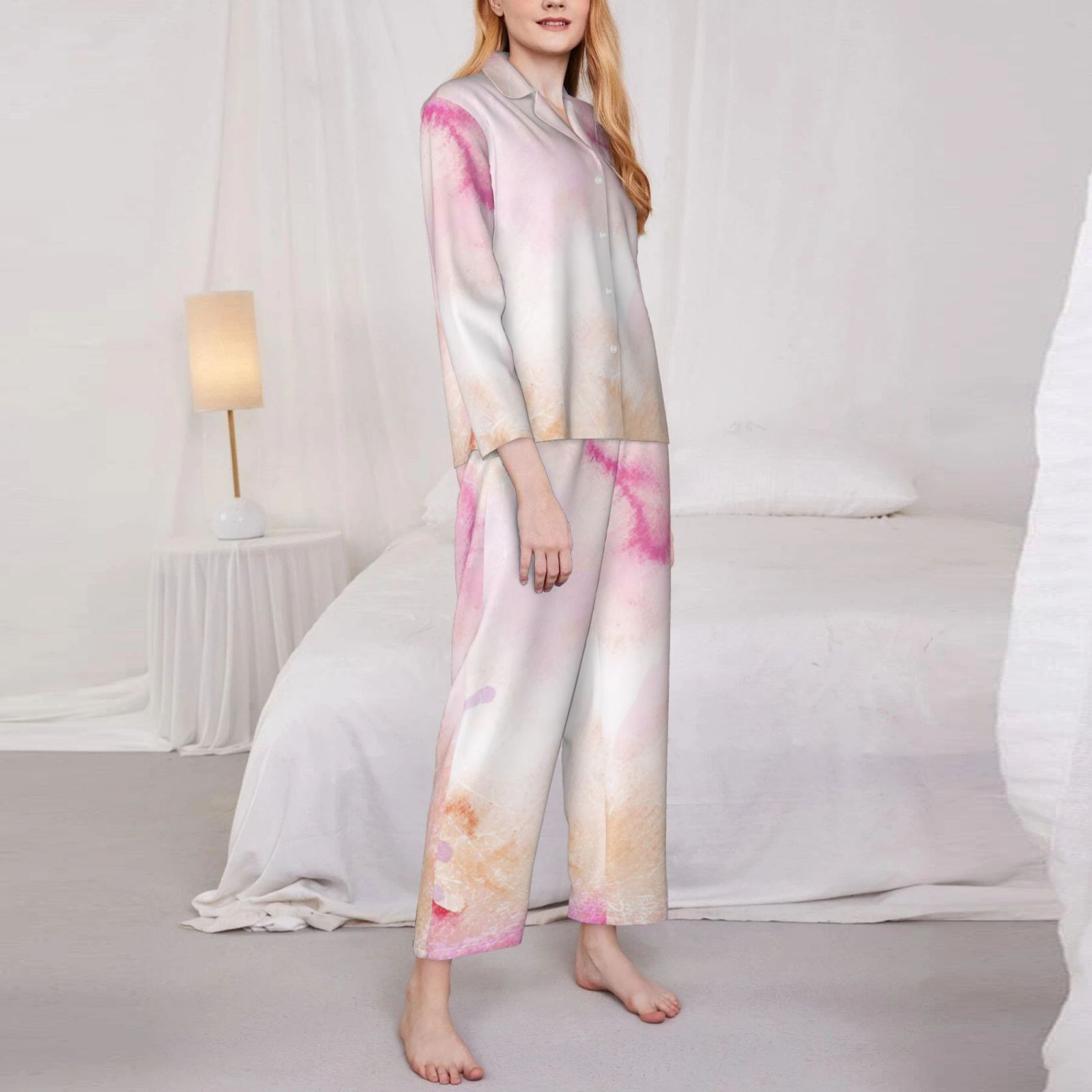 Women's Long-Sleeved Pajama Set