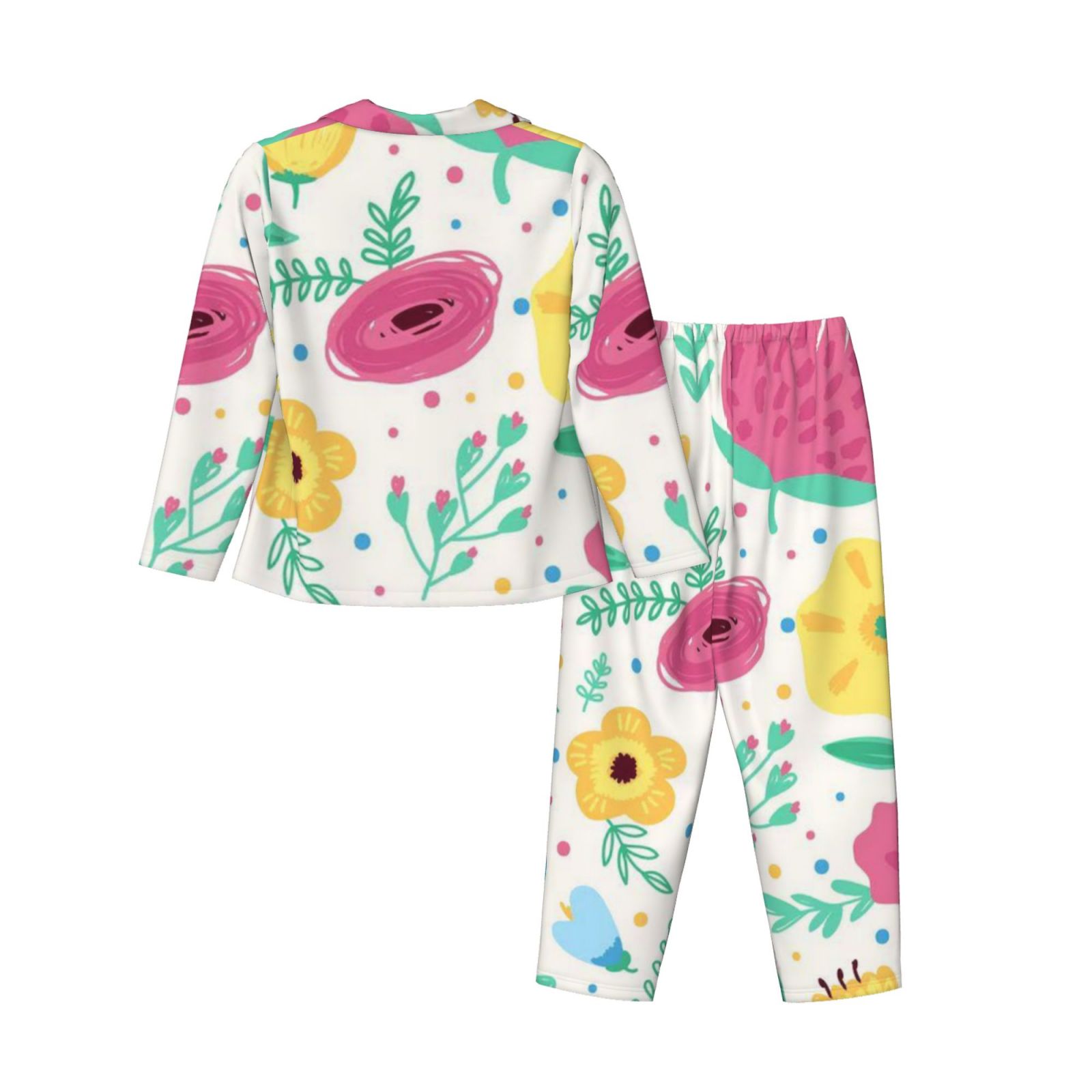 Women's Long-Sleeved Pajama Set