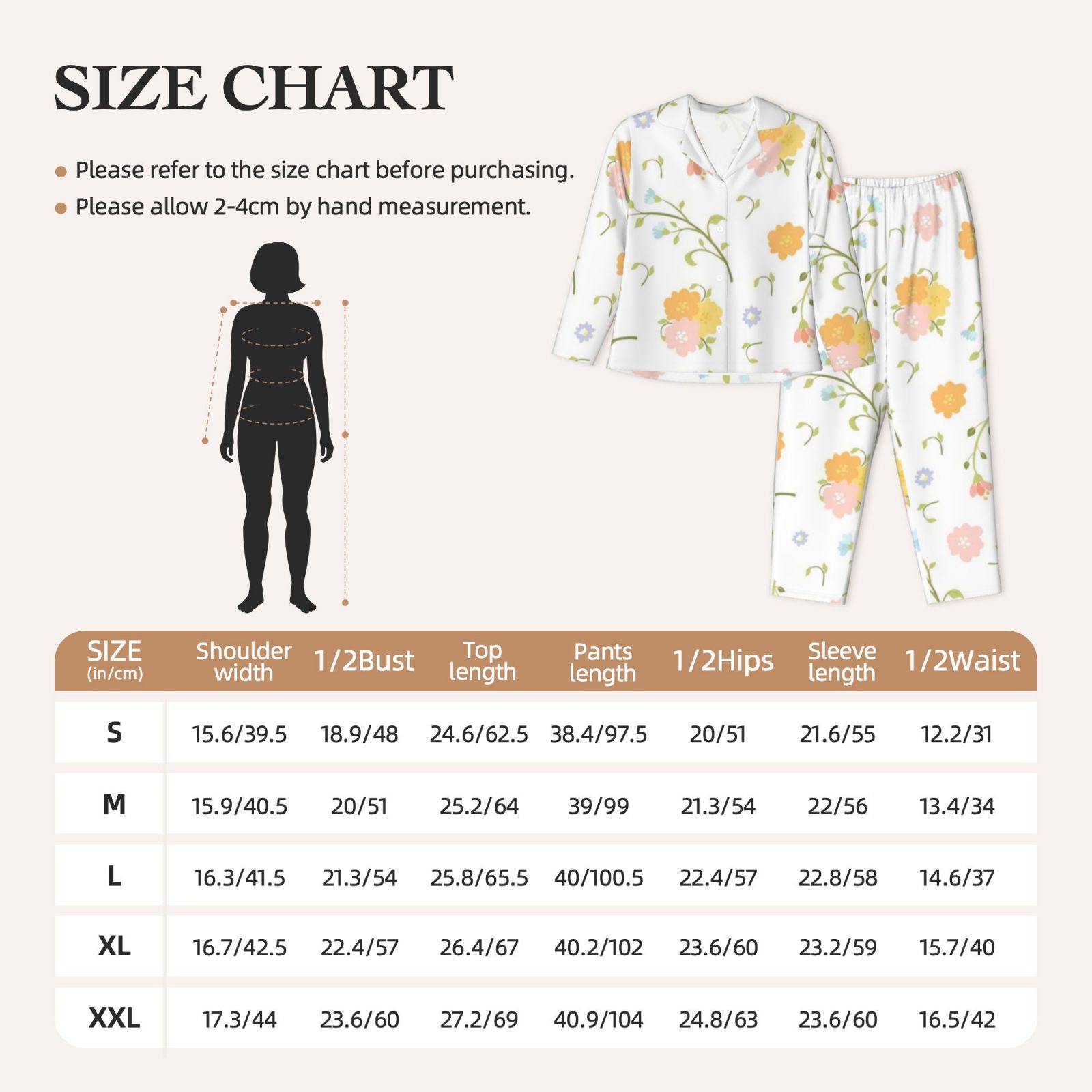 Women's Long-Sleeved Pajama Set