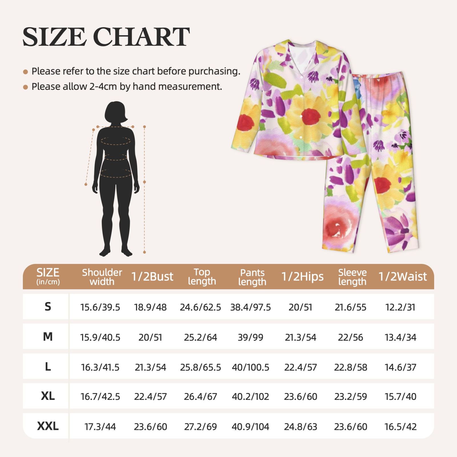 Women's Long-Sleeved Pajama Set