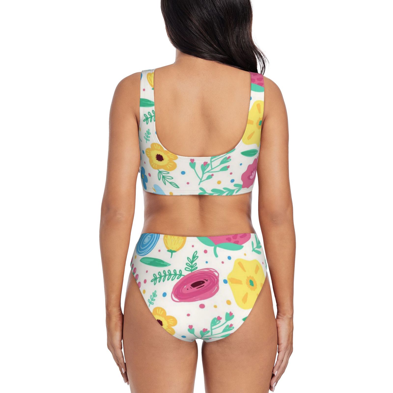 Women's two-piece cross bikini