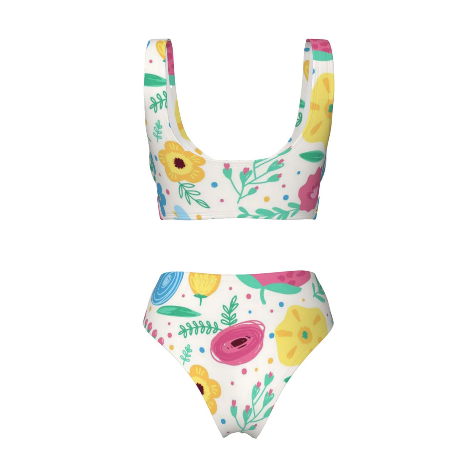 Women's two-piece cross bikini