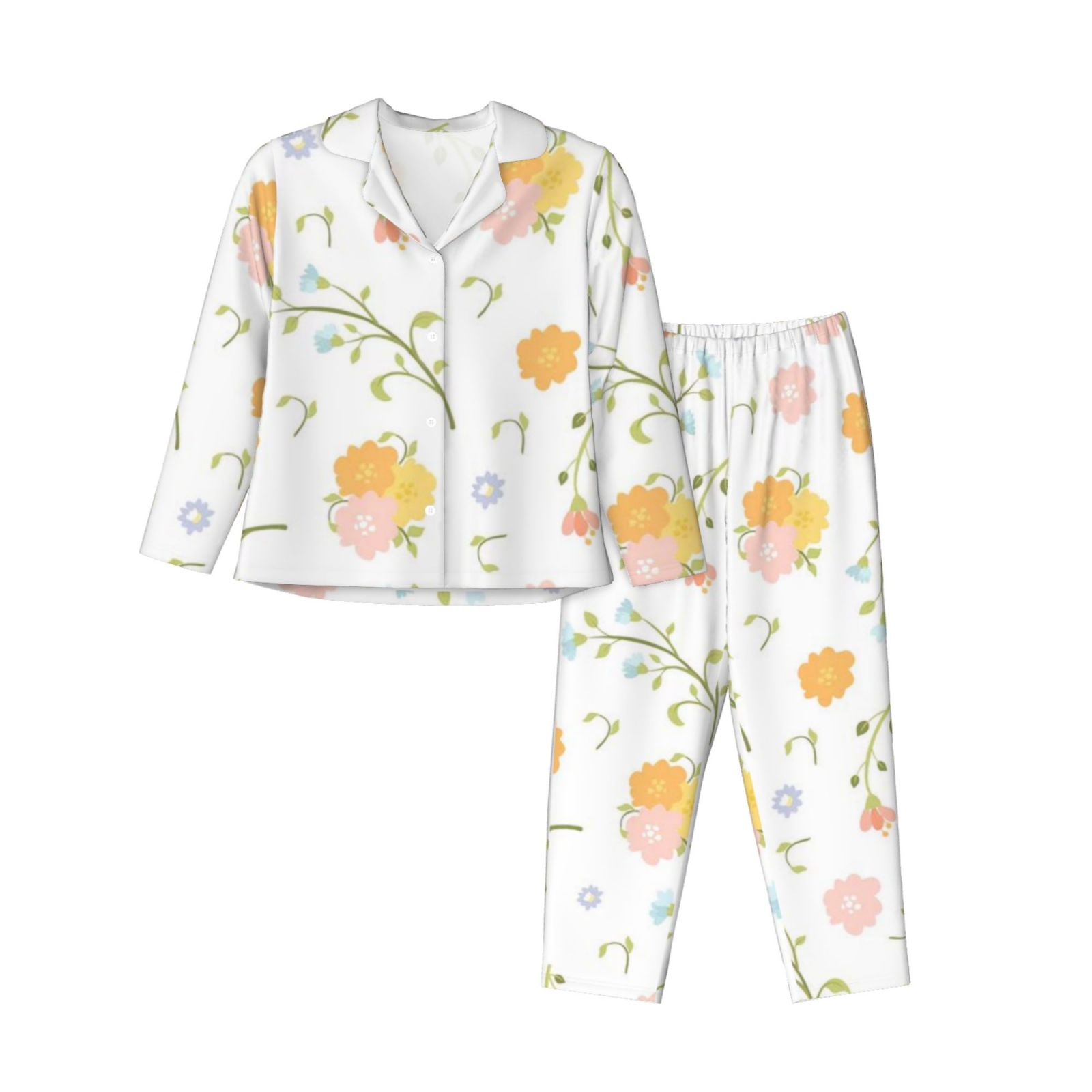 Women's Long-Sleeved Pajama Set