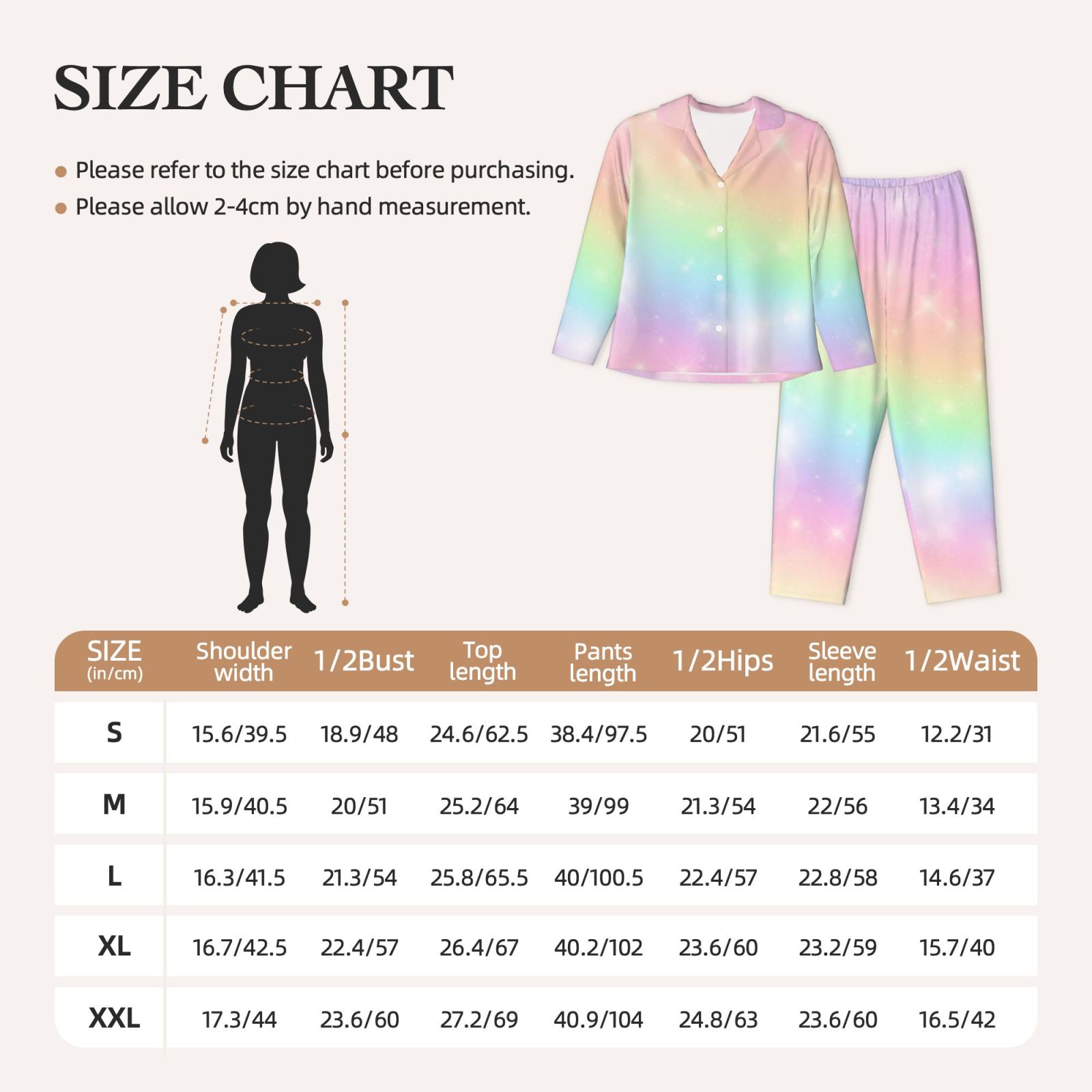 Women's Long-Sleeved Pajama Set
